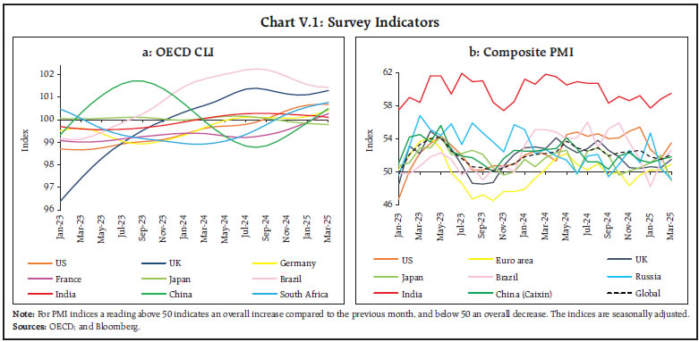 Chart V.1: Survey Indicators