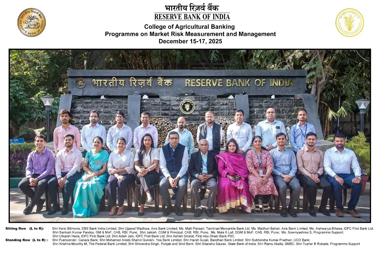 Programme on Market Risk Measurement and Management,  December 15-17, 2025