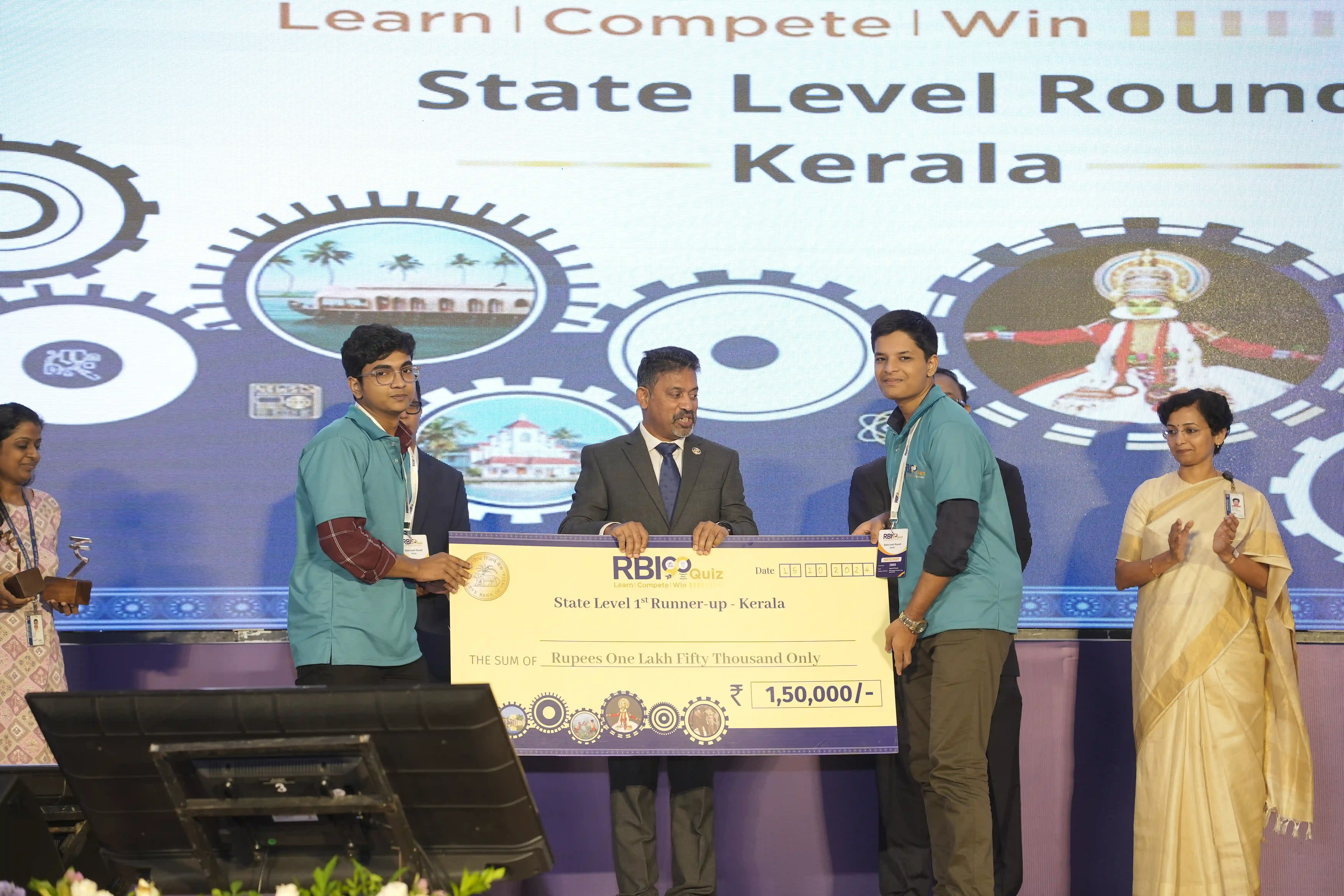 4. First runners-up from NSS College of Engineering, Palakkad