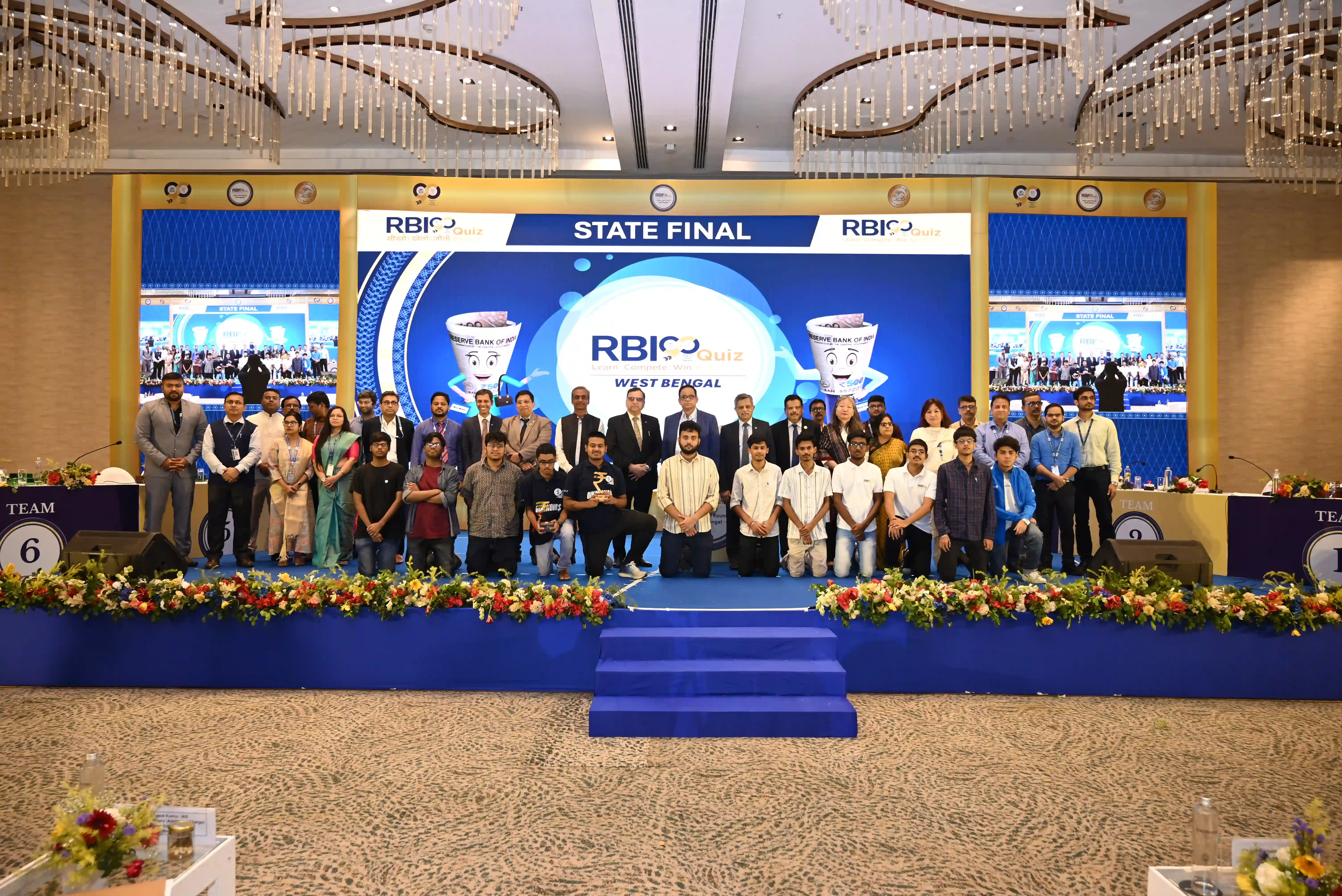 7. Winning Team with dignitaries