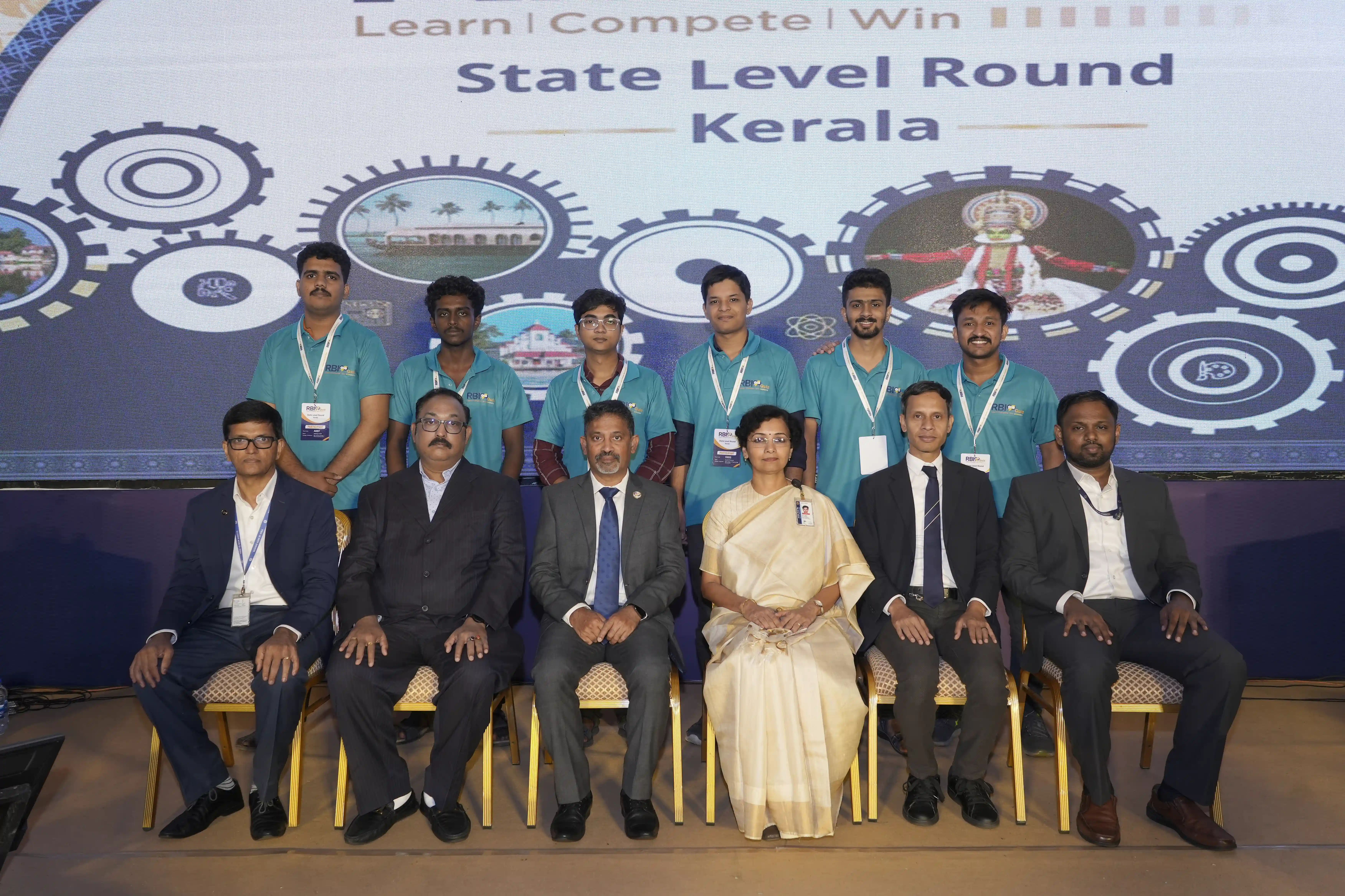 1. Winning Team with dignitaries