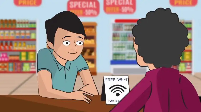 Fraud using public Wi-Fi